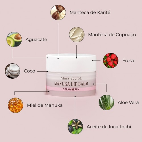 Repairing Lip Balm - Strawberry