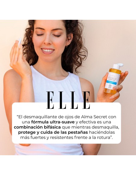 Desmaquillante de ojos bifásico.