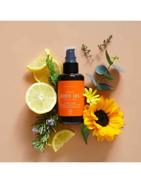 ACEITE RELAJANTE MUSCULAR. ECOCERT COSMOS ORGANIC.
