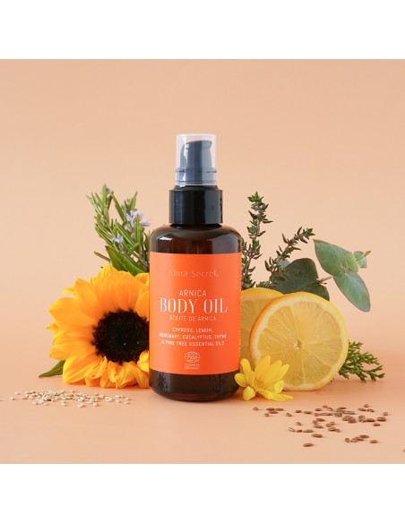 ACEITE RELAJANTE MUSCULAR. ECOCERT COSMOS ORGANIC.