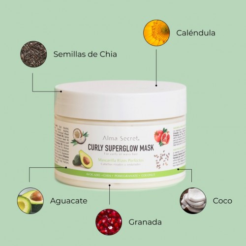 Curly Superglow Mask (Curly hair)