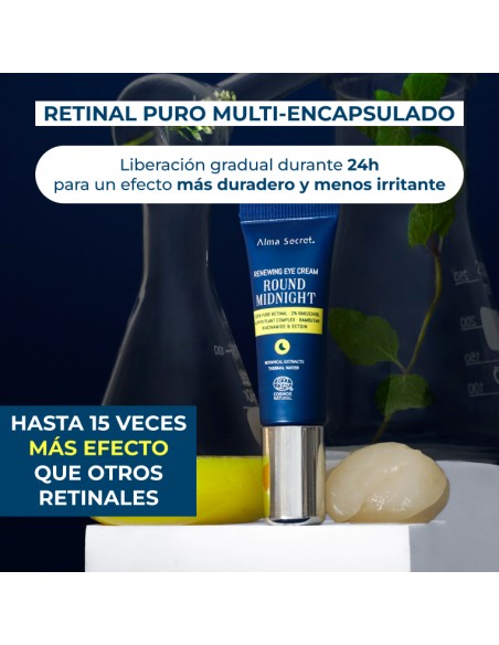 contorno de ojos retinal hasta 15 veces más efectivo
