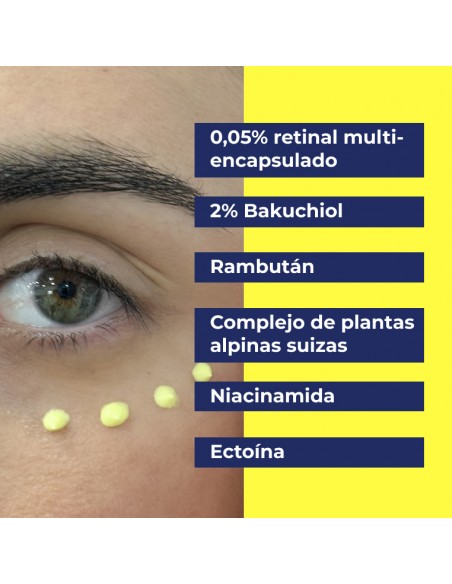 Ingredientes Contorno de ojos retinal