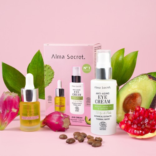 Anti-Ageing Eye Contours & Mini Rose Cactus Facial Oil Serum Facial Packs