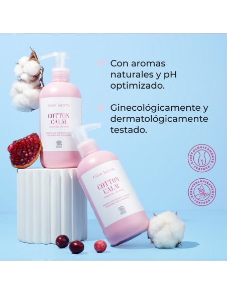 gel íntimo cotton calm