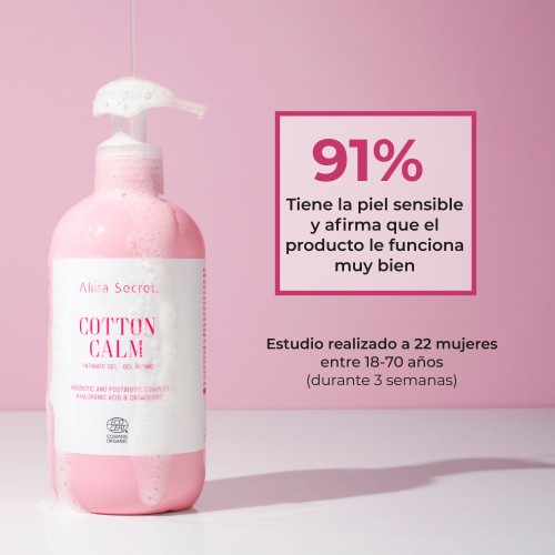 gel íntimo cotton calm