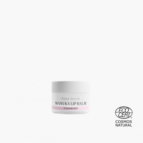 BÁLSAMO LABIAL REPARADOR FRESA KARITÉ, INCA INCHI & MIEL DE MANUKA