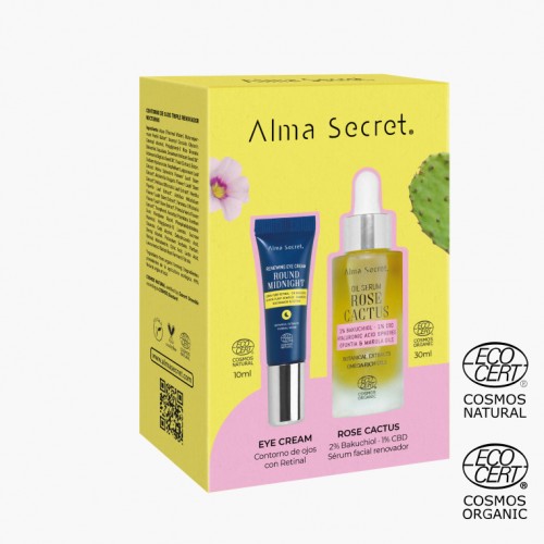 PACK ROSE CACTUS Y CONTORNO DE OJOS RETINAL