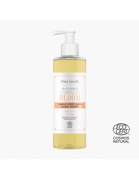 aceite desmaquillante Camellia Bloom "oil to milk"
